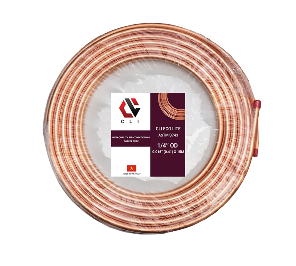 CLI Copper Coil ECO Lite ASTM B743-1/4